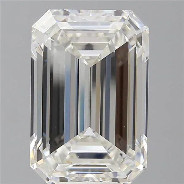 10.00ct Emerald Lab Grown Diamond (Colour G, Clarity VVS2, IGI Certified)