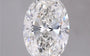 2.00ct Oval Lab Grown Diamond (Colour E, Clarity VVS1, IGI Certified)