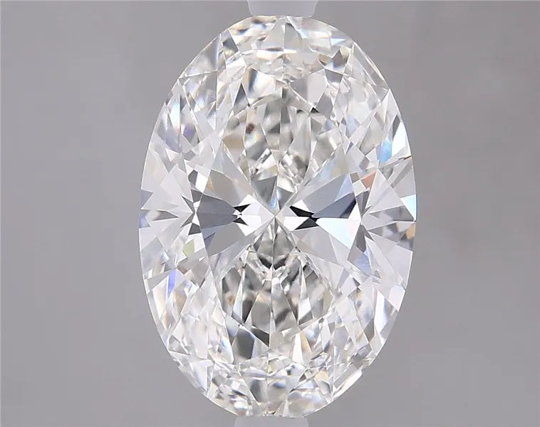 2.00ct Oval Lab Grown Diamond (Colour E, Clarity VVS1, IGI Certified)