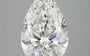 2.97ct Pear Lab Grown Diamond (Colour E, Clarity VVS2, IGI Certified)
