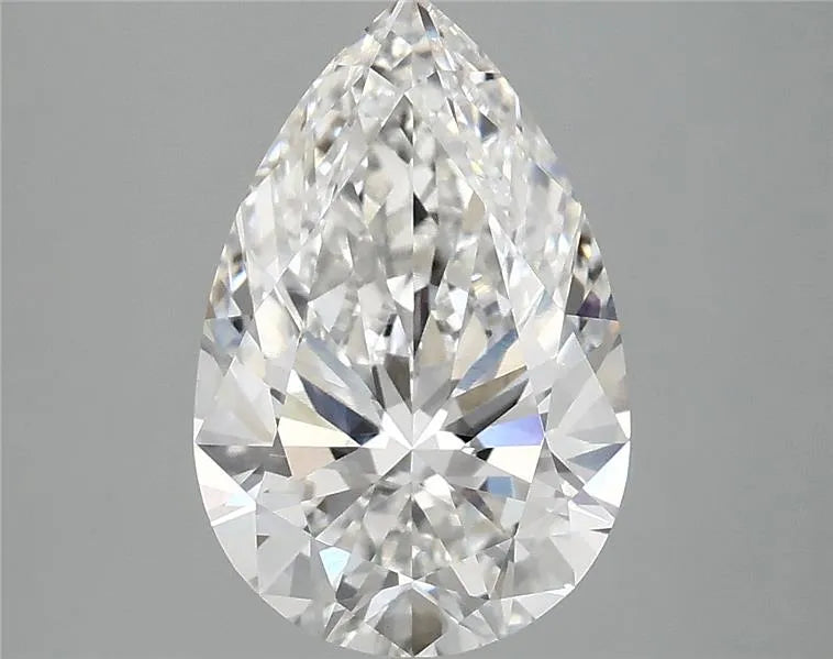 2.97ct Pear Lab Grown Diamond (Colour E, Clarity VVS2, IGI Certified)