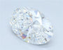 3.50ct Oval Lab Grown Diamond (Colour D, Clarity VS2, IGI Certified)