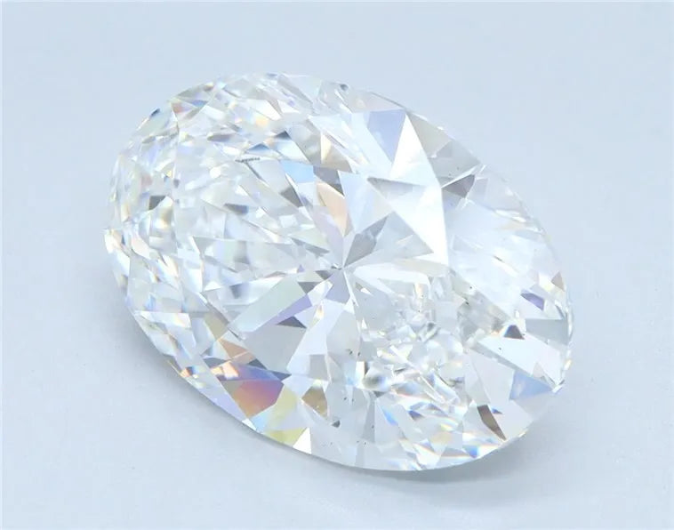 3.50ct Oval Lab Grown Diamond (Colour D, Clarity VS2, IGI Certified)